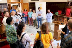 El Ayuntamiento de Sagunto recibe a una delegación de Cuba