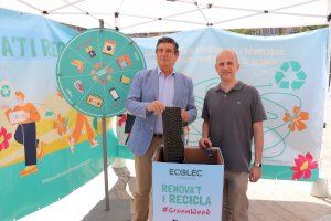 Valencia acoge la #GreenWeek22 de la Fundación Ecolec con el objetivo de concienciar sobre el reciclaje de RAEE