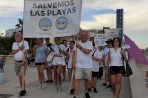 La plataforma Morro de Gos d'Oropesa trasllada les seues protestes a Madrid: “La platja no aguanta”