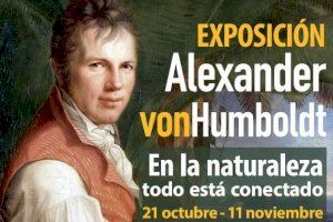 Exposición sobre Alexander von Humboldt en el Campus de Gandia