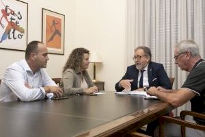 José Martí trasllada a Ciudadanos la seua aposta per aconseguir uns pressupostos consensuats de la Diputació de Castelló per a 2023