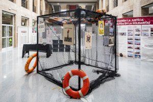 L'Aurora Grup de Suport inaugura l'exposició Artistes al Rescat a l'ESAD de Castelló.