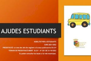 El Poble Nou de Benitatxell destina 4.500 euros a las ayudas al transporte para estudiantes