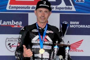 El valenciano Toni Montoya, campeón del europeo de motociclismo para discapacitados