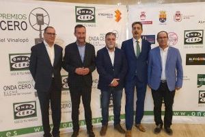 La Banda Municipal recibe el Premio de la Música Onda Cero Elche-Vinalopó