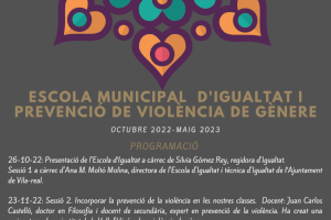 Vila-real lanza una nueva edición de la Escuela de Igualdad enfocada a docentes pero abierta también a la ciudadanía