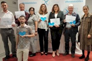 La asociación de celíacos de la Comunidad Valenciana recibe un nuevo reconocimiento a su trabajo a favor de la integración de los celíacos