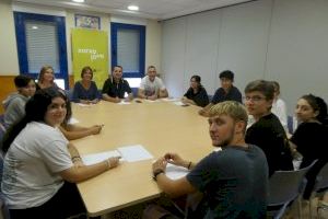 Los “Corresponsales Juveniles” se reúnen con el alcalde de La Nucía