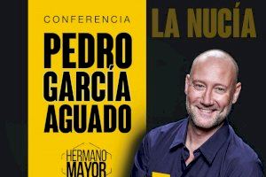 Este viernes el  “Hermano Mayor” Pedro García Aguado en La Nucía