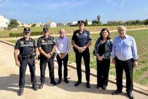 El Ayuntamiento de Alboraya incorpora otro agente de la Policía Local a la huerta