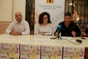 El Mercat del Convent volverá a promocionar los productos alteanos de proximidad