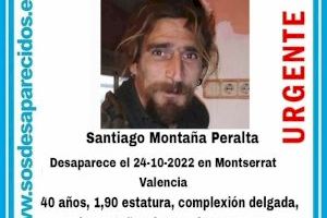 Buscan a un hombre desaparecido en Monserrat