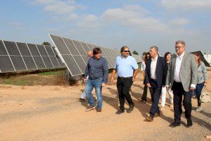 La primera planta fotovoltaica de la Comunitat construïda en sòl urbanitzable està a Borriana