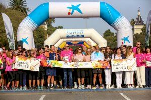 ‘València contra el cáncer’ recauda 46.535 euros en una jornada con más de 9.300 participantes