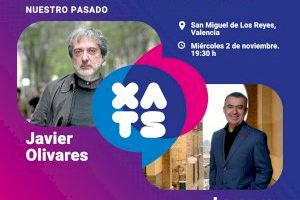 Lorenzo Silva y Javier Olivares protagonizarán en San Miguel de los Reyes el tercer encuentro de ‘XATS’ para hablar sobre ficción y pasado