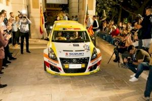 Todo preparado para el espectáculo de la Ceremonia de Salida del 28 Rallye La Nucía Mediterráneo