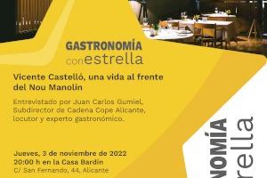 Vicente Castelló repasa la historia del restaurante ‘Nou Manolín’ en una nueva charla del Instituto Juan Gil-Albert