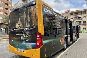 El Ayuntamiento de la Vall d’Uixó presenta el nuevo autobús híbrido que presta el servicio de transporte público urbano