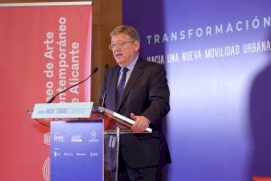 Puig anuncia una inversión de 316 millones de euros en Alicante para impulsar la movilidad sostenible
