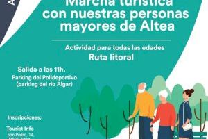 Altea organiza una marcha turística para personas mayores