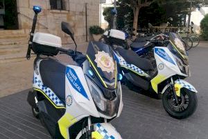La Policia Local de Vinaròs adquireix dues motocicletes elèctriques