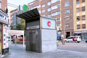 La Generalitat inicia la renovación de los ascensores de la estación de Benimaclet de Metrovalencia