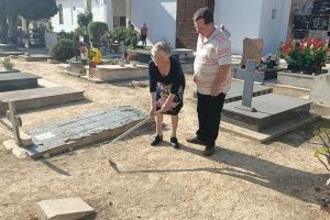 La Diputació halla los restos de un represaliado por el franquismo en la exhumación de la fosa 69 de Paterna