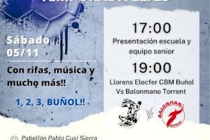 El Club Balonmano Buñol presenta a sus equipos este sábado