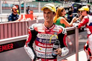 El burrianense Sergio García, a les portes de ser subcampió de Moto3