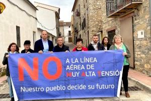 El PPCS inicia una campanya de recollida de signatures en defensa dels municipis de l'Alt Palància afectats per la MAT