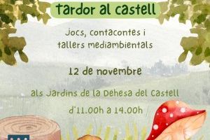 El 12 de noviembre las puertas del Jardín de la Dehesa del Castell se abren a una divertida mañana de actividades para todos los públicos