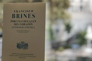 El Magnànim publica una antología de Francisco Brines a cargo de Vicente Gallego