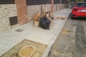 El Ayuntamiento de Paterna continúa talando árboles sin comunicarlo a la Mesa del Arbolado