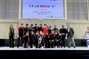 6 equipos nucieros premiados en la “Gala del Fútbol Base Provincial”