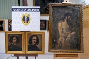La policía de la Generalitat descubre dos falsificaciones de Velázquez y Tiziano