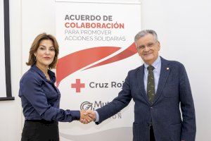 Fundación Mutua Levante, primera entidad en adherirse al Plan Reacciona de Cruz Roja en la Comunidad Valenciana
