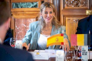 La ministra Yolanda Díaz anuncia el primer foro mundial de las Inspecciones de Trabajo en Valencia