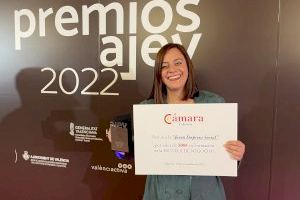 Pepina Pastel gana el premio especial social 2022 otorgado por la Asociación de Jóvenes Empresarios de Valencia