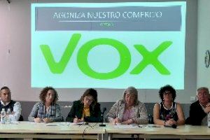 VOX Castalla se reúne con comerciantes y hosteleros