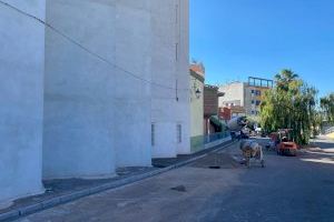 Comencen els treballs de remodelació de la Plaça Generalitat Valenciana de Xilxes