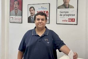 Andoni León, elegido candidato a la alcaldía de Pedralba por el PSPV-PSOE