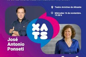 Cultura promou la trobada literària XATS a Alacant amb Berna González Harbour i José Antonio Ponseti