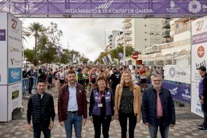 Jorge Bardisa i Maria Isabel Ferrer triomfen a la Mitja Marartó Ciutat de Gandia