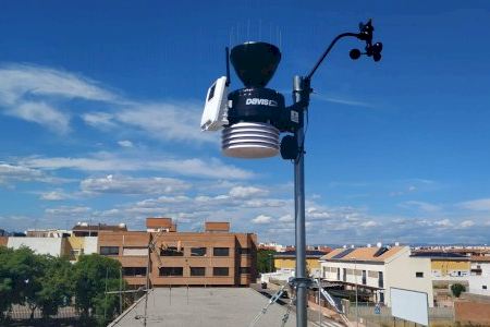 Les Alqueries instal·la una estació meteorològica per tal de proporcionar informació a temps real