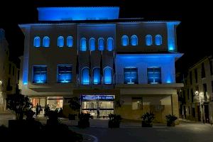 La Nucía se iluminó de azul por el “Día Mundial de la Diabetes”