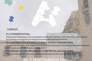 Alicante celebra el II Encuentro de Cohesión Social, Cooperación y Voluntariado este jueves