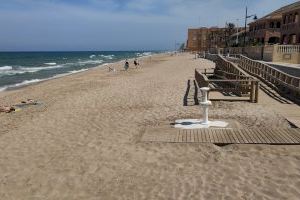 Las costas del litoral valenciano, en alerta roja ante la regresión de las playas