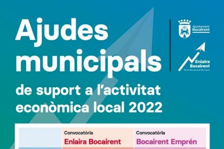 El Ayuntamiento de Bocairent convoca una nueva edición de las ayudas a la actividad económica local