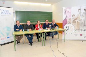 El Conservatori Professional d’Oliva presenta les activitats per commemorar el seu 25é aniversari