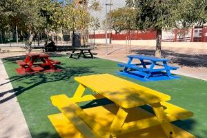 Paterna estrena nueva zona de juegos infantil en el parque de Alborgí